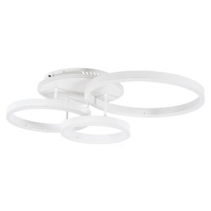 glo-61124-61124_3 GLOBOSTAR® VENOM 61124 ΦΩΤΙΣΤΙΚΟ ΟΡΟΦΗΣ ΔΑΧΤΥΛΙΔΙ-ΚΥΚΛΟΣ LED CCT 100W 12100LM 360° AC 220-