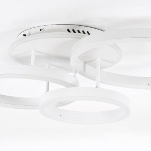 glo-61124-61124_5 GLOBOSTAR® VENOM 61124 ΦΩΤΙΣΤΙΚΟ ΟΡΟΦΗΣ ΔΑΧΤΥΛΙΔΙ-ΚΥΚΛΟΣ LED CCT 100W 12100LM 360° AC 220-