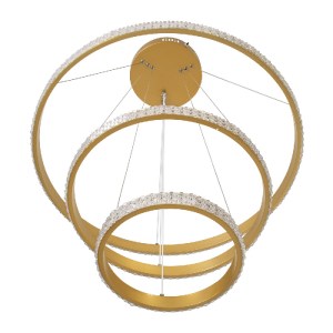 glo-61137-61137_4 GLOBOSTAR® DIAMOND TRIO 61137 ΜΟΝΤΕΡΝΟ ΚΡΕΜΑΣΤΟ ΦΩΤΙΣΤΙΚΟ ΟΡΟΦΗΣ LED 100W 12123LM 360° AC 
