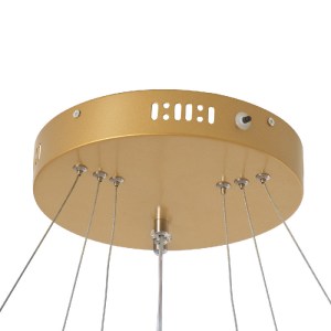 glo-61137-61137_8 GLOBOSTAR® DIAMOND TRIO 61137 ΜΟΝΤΕΡΝΟ ΚΡΕΜΑΣΤΟ ΦΩΤΙΣΤΙΚΟ ΟΡΟΦΗΣ LED 100W 12123LM 360° AC 