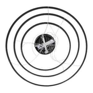 glo-61140-DECO-90bad3_61140_9 GLOBOSTAR® DIAMOND TRIO 61140-DECO ΚΡΕΜΑΣΤΟ ΦΩΤΙΣΤΙΚΟ ΔΑΧΤΥΛΙΔΙ-ΚΥΚΛΟΣ LED CCT 150W 18379L