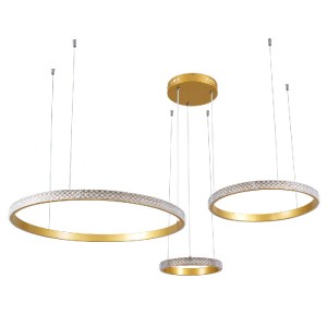 glo-61143-61143_2 GLOBOSTAR® DIAMOND TRIO 61143 ΚΡΕΜΑΣΤΟ ΦΩΤΙΣΤΙΚΟ ΔΑΧΤΥΛΙΔΙ-ΚΥΚΛΟΣ LED CCT 100W 12123LM 360
