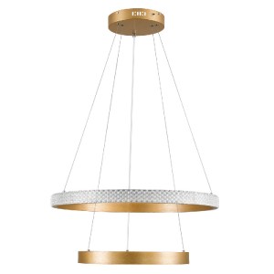glo-61151-61151_3 GLOBOSTAR® DIAMOND DUO 61151 ΜΟΝΤΕΡΝΟ ΚΡΕΜΑΣΤΟ ΦΩΤΙΣΤΙΚΟ ΟΡΟΦΗΣ LED 75W 8743LM 360° AC 220