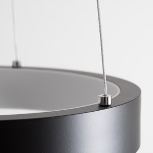 glo-61152-61152_5 GLOBOSTAR® NEMESIS 61152 ΚΡΕΜΑΣΤΟ ΦΩΤΙΣΤΙΚΟ ΔΑΧΤΥΛΙΔΙ-ΚΥΚΛΟΣ LED CCT 20W 2356LM 360° AC 22