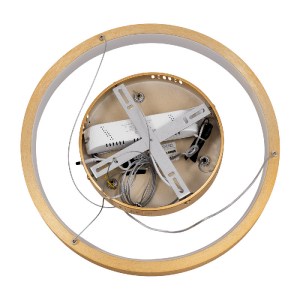 glo-61157-61157_7 GLOBOSTAR® NEMESIS 61157 ΚΡΕΜΑΣΤΟ ΦΩΤΙΣΤΙΚΟ ΔΑΧΤΥΛΙΔΙ-ΚΥΚΛΟΣ LED CCT 30W 3513LM 360° AC 22