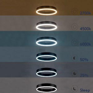 glo-61173-61173_10 GLOBOSTAR® VENOM 61173 ΚΡΕΜΑΣΤΟ ΦΩΤΙΣΤΙΚΟ ΔΑΧΤΥΛΙΔΙ-ΚΥΚΛΟΣ LED CCT 30W 3513LM 120° AC 220-