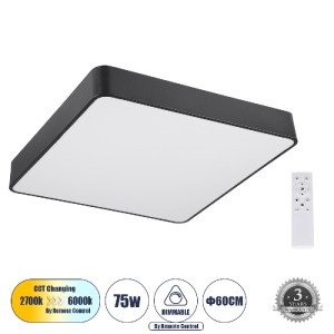glo-61208-1-59262e_61208_ceiling_0 GLOBOSTAR® KAMALA 61208-S ΠΛΑΦΟΝΙΕΡΑ ΟΡΟΦΗΣ LED CCT 75W 8625LM 120° AC 220-240V - ΕΝΑΛΛΑΓΗ