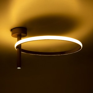 glo-61222-61222_6 GLOBOSTAR® VERONA 61222 ΦΩΤΙΣΤΙΚΟ ΟΡΟΦΗΣ ΔΑΧΤΥΛΙΔΙ-ΚΥΚΛΟΣ LED CCT 24W 2688LM 360° AC 220-2
