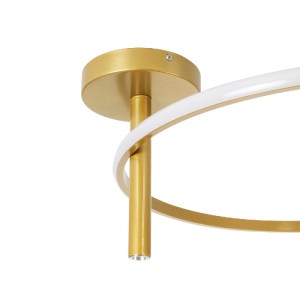 glo-61225-61225_5 GLOBOSTAR® VERONA 61225 ΦΩΤΙΣΤΙΚΟ ΟΡΟΦΗΣ ΔΑΧΤΥΛΙΔΙ-ΚΥΚΛΟΣ LED CCT 36W 4032LM 360° AC 220-2
