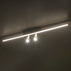 glo-61226-61226_9 GLOBOSTAR® BARETTI 61226 ΦΩΤΙΣΤΙΚΟ ΟΡΟΦΗΣ LINEAR DESIGN LED CCT ΜΕ ΚΙΝΟΥΜΕΝΑ ΣΠΟΤ LED DOWN