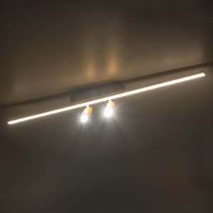 glo-61228-61228_9 GLOBOSTAR® BARETTI 61228 ΦΩΤΙΣΤΙΚΟ ΟΡΟΦΗΣ LINEAR DESIGN LED CCT ΜΕ ΚΙΝΟΥΜΕΝΑ ΣΠΟΤ LED DOWN