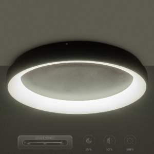 glo-61240-61240_12 GLOBOSTAR® SALEM 61240 ΜΟΝΤΕΡΝΟ ΦΩΤΙΣΤΙΚΟ ΟΡΟΦΗΣ LED 105W 12075LM 120° AC 220-240V IP20 ΡΥΘΜΙΖΟΜΕΝΟ ΛΕΥΚΟ CCT ΜΕ ΧΕΙΡΙΣΤΗΡΙΟ ΑΠΟ 2700K ΕΩΣ 6000K DIMMABLE - LUMILEDS SMD