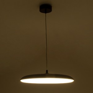 glo-61256-1e6555_61254_09 GLOBOSTAR® BARON 61256 ΚΡΕΜΑΣΤΗ ΠΛΑΦΟΝΙΕΡΑ ΟΡΟΦΗΣ LED CCT 24W 2880LM 120° AC 220-240V - ΕΝ