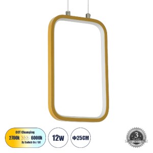 glo-61301-61301_0 GLOBOSTAR® NEROBA 61301 ΚΡΕΜΑΣΤΟ ΦΩΤΙΣΤΙΚΟ ΟΡΟΦΗΣ LINEAR DESIGN LED CCT 12W 1320LM 360° AC