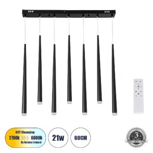 glo-61311-61311_0 GLOBOSTAR® TEARS 61311 ΚΡΕΜΑΣΤΟ ΦΩΤΙΣΤΙΚΟ ΟΡΟΦΗΣ DESIGN LED CCT 21W 2310LM 180° AC 220-240