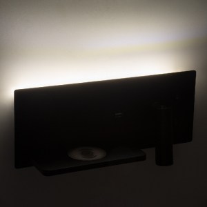 glo-61351-61351_12 GLOBOSTAR® PALADIN 61351 ΜΟΝΤΕΡΝΟ ΦΩΤΙΣΤΙΚΟ ΤΟΙΧΟΥ - ΑΠΛΙΚΑ ΞΕΝΟΔΟΧΕΙΟΥ BED SIDE LED 6W 72