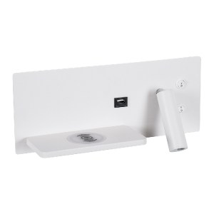 glo-61353-61353_2 GLOBOSTAR® PALADIN 61353 ΜΟΝΤΕΡΝΟ ΦΩΤΙΣΤΙΚΟ ΤΟΙΧΟΥ - ΑΠΛΙΚΑ ΞΕΝΟΔΟΧΕΙΟΥ BED SIDE LED 6W 72