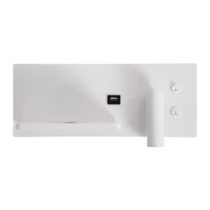 glo-61353-61353_3 GLOBOSTAR® PALADIN 61353 ΜΟΝΤΕΡΝΟ ΦΩΤΙΣΤΙΚΟ ΤΟΙΧΟΥ - ΑΠΛΙΚΑ ΞΕΝΟΔΟΧΕΙΟΥ BED SIDE LED 6W 72