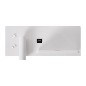 glo-61354-61354_3 GLOBOSTAR® PALADIN 61354 ΜΟΝΤΕΡΝΟ ΦΩΤΙΣΤΙΚΟ ΤΟΙΧΟΥ - ΑΠΛΙΚΑ ΞΕΝΟΔΟΧΕΙΟΥ BED SIDE LED 6W 72