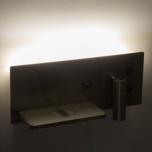 glo-61355-61355_12 GLOBOSTAR® PALADIN 61355 ΜΟΝΤΕΡΝΟ ΦΩΤΙΣΤΙΚΟ ΤΟΙΧΟΥ - ΑΠΛΙΚΑ ΞΕΝΟΔΟΧΕΙΟΥ BED SIDE LED 6W 72
