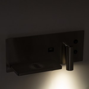 glo-61355-61355_13 GLOBOSTAR® PALADIN 61355 ΜΟΝΤΕΡΝΟ ΦΩΤΙΣΤΙΚΟ ΤΟΙΧΟΥ - ΑΠΛΙΚΑ ΞΕΝΟΔΟΧΕΙΟΥ BED SIDE LED 6W 72