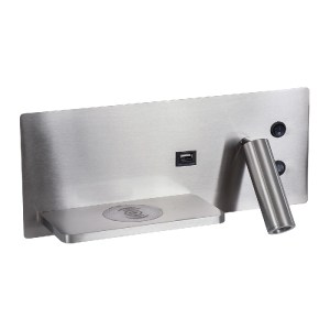 glo-61355-61355_2 GLOBOSTAR® PALADIN 61355 ΜΟΝΤΕΡΝΟ ΦΩΤΙΣΤΙΚΟ ΤΟΙΧΟΥ - ΑΠΛΙΚΑ ΞΕΝΟΔΟΧΕΙΟΥ BED SIDE LED 6W 72