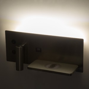 glo-61356-61356_12 GLOBOSTAR® PALADIN 61356 ΜΟΝΤΕΡΝΟ ΦΩΤΙΣΤΙΚΟ ΤΟΙΧΟΥ - ΑΠΛΙΚΑ ΞΕΝΟΔΟΧΕΙΟΥ BED SIDE LED 6W 72