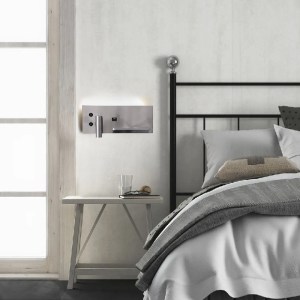 glo-61356-post_119 GLOBOSTAR® PALADIN 61356 ΜΟΝΤΕΡΝΟ ΦΩΤΙΣΤΙΚΟ ΤΟΙΧΟΥ - ΑΠΛΙΚΑ ΞΕΝΟΔΟΧΕΙΟΥ BED SIDE LED 6W 72
