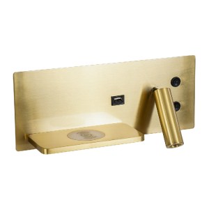 glo-61357-61357_2 GLOBOSTAR® PALADIN 61357 ΜΟΝΤΕΡΝΟ ΦΩΤΙΣΤΙΚΟ ΤΟΙΧΟΥ - ΑΠΛΙΚΑ ΞΕΝΟΔΟΧΕΙΟΥ BED SIDE LED 6W 72