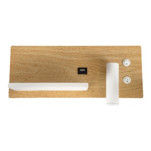 glo-61359-61359_3 GLOBOSTAR® PALADIN 61359 ΜΟΝΤΕΡΝΟ ΦΩΤΙΣΤΙΚΟ ΤΟΙΧΟΥ - ΑΠΛΙΚΑ ΞΕΝΟΔΟΧΕΙΟΥ BED SIDE LED 6W 72