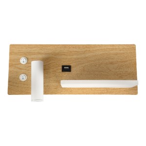 glo-61360-61360_3 GLOBOSTAR® PALADIN 61360 ΜΟΝΤΕΡΝΟ ΦΩΤΙΣΤΙΚΟ ΤΟΙΧΟΥ - ΑΠΛΙΚΑ ΞΕΝΟΔΟΧΕΙΟΥ BED SIDE LED 6W 72