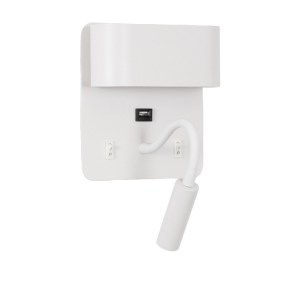 glo-61368-61368_2 GLOBOSTAR® IBIS 61368 ΜΟΝΤΕΡΝΟ ΦΩΤΙΣΤΙΚΟ ΤΟΙΧΟΥ - ΑΠΛΙΚΑ ΞΕΝΟΔΟΧΕΙΟΥ BED SIDE LED 10W 1100