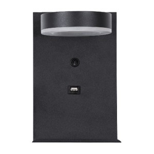glo-61370-61370_3 GLOBOSTAR® CROWN 61370 ΜΟΝΤΕΡΝΟ ΦΩΤΙΣΤΙΚΟ ΤΟΙΧΟΥ - ΑΠΛΙΚΑ ΞΕΝΟΔΟΧΕΙΟΥ BED SIDE LED 5W 550L