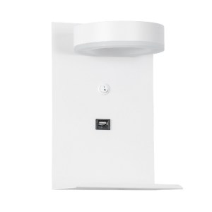 glo-61371-61371_2 GLOBOSTAR® CROWN 61371 ΜΟΝΤΕΡΝΟ ΦΩΤΙΣΤΙΚΟ ΤΟΙΧΟΥ - ΑΠΛΙΚΑ ΞΕΝΟΔΟΧΕΙΟΥ BED SIDE LED 5W 550L
