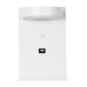 glo-61371-61371_3 GLOBOSTAR® CROWN 61371 ΜΟΝΤΕΡΝΟ ΦΩΤΙΣΤΙΚΟ ΤΟΙΧΟΥ - ΑΠΛΙΚΑ ΞΕΝΟΔΟΧΕΙΟΥ BED SIDE LED 5W 550L
