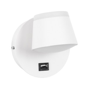 glo-61374-61374_2 GLOBOSTAR® REGENCY 61374 ΜΟΝΤΕΡΝΟ ΦΩΤΙΣΤΙΚΟ ΤΟΙΧΟΥ - ΑΠΛΙΚΑ ΞΕΝΟΔΟΧΕΙΟΥ BED SIDE LED 8W 92