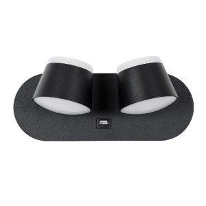 glo-61376-61376_3 GLOBOSTAR® REGENCY 61376 ΜΟΝΤΕΡΝΟ ΦΩΤΙΣΤΙΚΟ ΤΟΙΧΟΥ - ΑΠΛΙΚΑ ΞΕΝΟΔΟΧΕΙΟΥ BED SIDE LED 16W 1