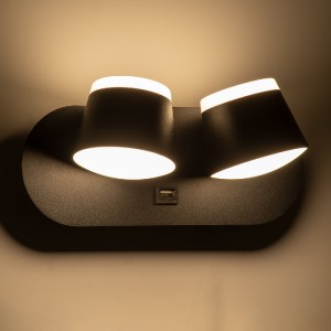 glo-61376-61376_8 GLOBOSTAR® REGENCY 61376 ΜΟΝΤΕΡΝΟ ΦΩΤΙΣΤΙΚΟ ΤΟΙΧΟΥ - ΑΠΛΙΚΑ ΞΕΝΟΔΟΧΕΙΟΥ BED SIDE LED 16W 1