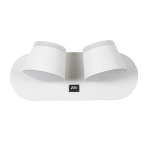 glo-61377-61377_3 GLOBOSTAR® REGENCY 61377 ΜΟΝΤΕΡΝΟ ΦΩΤΙΣΤΙΚΟ ΤΟΙΧΟΥ - ΑΠΛΙΚΑ ΞΕΝΟΔΟΧΕΙΟΥ BED SIDE LED 16W 1