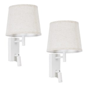 glo-61380-61380_2 GLOBOSTAR® ROULETTE-R 61380 ΜΟΝΤΕΡΝΟ ΦΩΤΙΣΤΙΚΟ ΤΟΙΧΟΥ - ΑΠΛΙΚΑ ΞΕΝΟΔΟΧΕΙΟΥ BED SIDE LED 3W