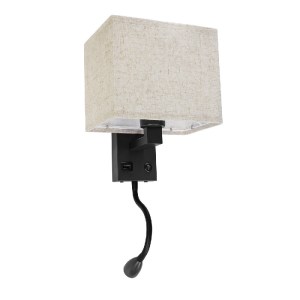 glo-61382-61382_3 GLOBOSTAR® ROULETTE-S 61382 ΜΟΝΤΕΡΝΟ ΦΩΤΙΣΤΙΚΟ ΤΟΙΧΟΥ - ΑΠΛΙΚΑ ΞΕΝΟΔΟΧΕΙΟΥ BED SIDE LED 3W