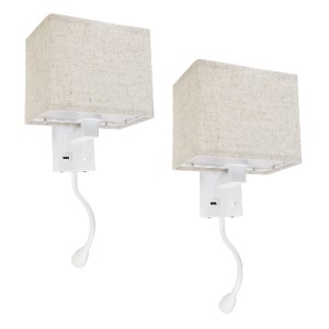 glo-61383-61383_2 GLOBOSTAR® ROULETTE-S 61383 ΜΟΝΤΕΡΝΟ ΦΩΤΙΣΤΙΚΟ ΤΟΙΧΟΥ - ΑΠΛΙΚΑ ΞΕΝΟΔΟΧΕΙΟΥ BED SIDE LED 3W