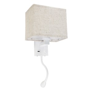glo-61383-61383_3 GLOBOSTAR® ROULETTE-S 61383 ΜΟΝΤΕΡΝΟ ΦΩΤΙΣΤΙΚΟ ΤΟΙΧΟΥ - ΑΠΛΙΚΑ ΞΕΝΟΔΟΧΕΙΟΥ BED SIDE LED 3W