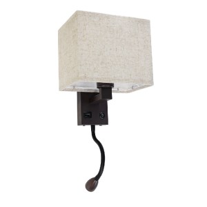 glo-61384-61384_3 GLOBOSTAR® ROULETTE-S 61384 ΜΟΝΤΕΡΝΟ ΦΩΤΙΣΤΙΚΟ ΤΟΙΧΟΥ - ΑΠΛΙΚΑ ΞΕΝΟΔΟΧΕΙΟΥ BED SIDE LED 3W