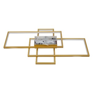 glo-61387-61387_5 GLOBOSTAR® QUADRA 61387 ΦΩΤΙΣΤΙΚΟ ΟΡΟΦΗΣ DESIGN LED CCT 100W 12000LM 120° AC 220-240V - ΕΝ