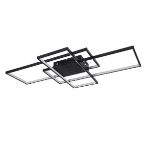 glo-61388-61388_2 GLOBOSTAR® QUADRA 61388 ΦΩΤΙΣΤΙΚΟ ΟΡΟΦΗΣ DESIGN LED CCT 120W 14400LM 120° AC 220-240V - ΕΝ