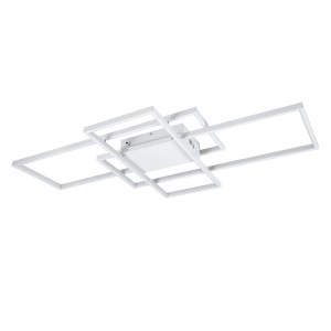 glo-61389-61389_2 GLOBOSTAR® QUADRA 61389 ΦΩΤΙΣΤΙΚΟ ΟΡΟΦΗΣ DESIGN LED CCT 120W 14400LM 120° AC 220-240V - ΕΝ