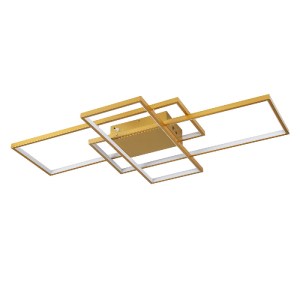 glo-61390-61390_02 GLOBOSTAR® QUADRA 61390 ΜΟΝΤΕΡΝΟ ΦΩΤΙΣΤΙΚΟ ΟΡΟΦΗΣ LED 120W 14400LM 120° AC 220-240V IP20 Ρ