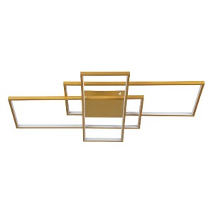 glo-61390-61390_04 GLOBOSTAR® QUADRA 61390 ΜΟΝΤΕΡΝΟ ΦΩΤΙΣΤΙΚΟ ΟΡΟΦΗΣ LED 120W 14400LM 120° AC 220-240V IP20 Ρ