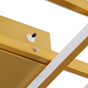 glo-61390-61390_06 GLOBOSTAR® QUADRA 61390 ΜΟΝΤΕΡΝΟ ΦΩΤΙΣΤΙΚΟ ΟΡΟΦΗΣ LED 120W 14400LM 120° AC 220-240V IP20 Ρ